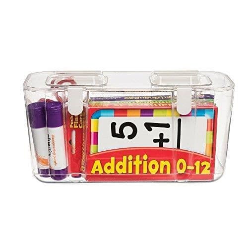 Deflecto Caddy Organizer Fack Medium Clear (29201CR)