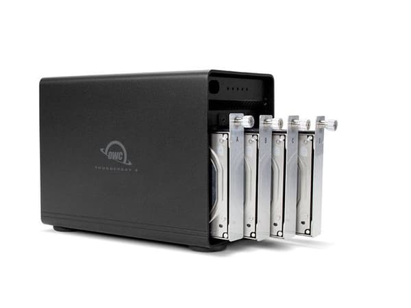 RAID-kabinett - OWC - ThunderBay 4 - Thunderbolt 3 - 4 fack - 1527 Mo/s