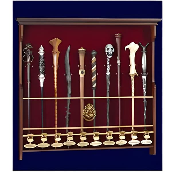 Väggställ för 10 Harry Potter stänger - NOBLE COLLECTION