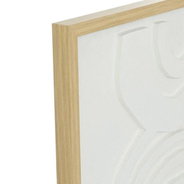 Väggdekor "Bobby" 50x70cm Vit - Atmosphera Inredningsdesigner