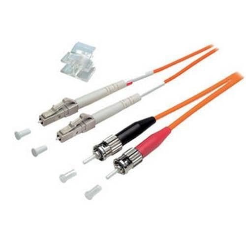 S-Conn 2m LC-ST, 2 m, OM2, LC, ST, Orange, Multicolor