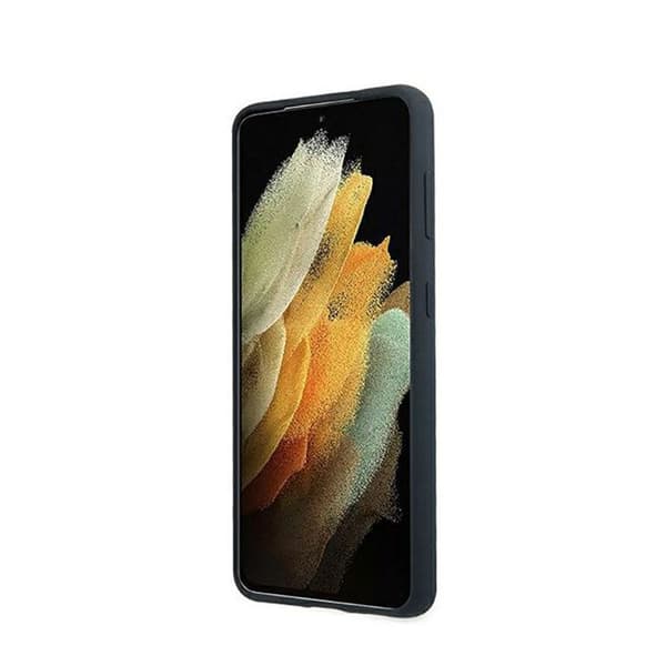 Telefonfodral - BMW - Samsung Galaxy S21+ - Silikon - Marinblå - Rip-skydd