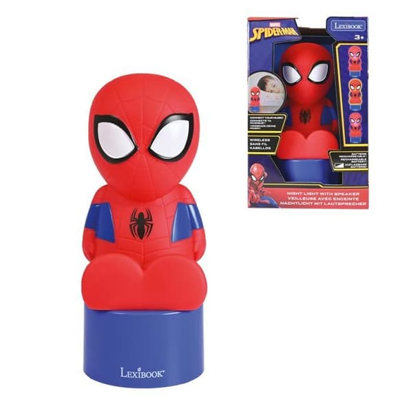Bluetooth-högtalare nattlampa Spiderman