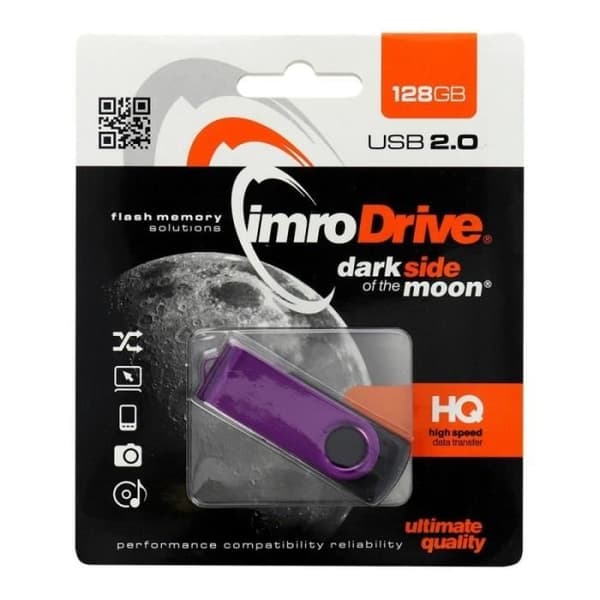 USB-stick - IMRO - AXIS - 128 GB - USB 3.0 - Vit