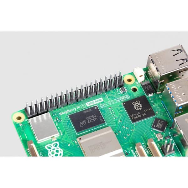 Raspberry Pi - Raspberry Pi - 5 - 16 GB - ARM Cortex-A76 - Ultra-kompakt