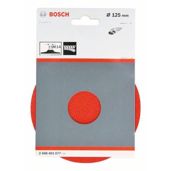 Bosch Slipplatta med kardborre 125 mm, ...