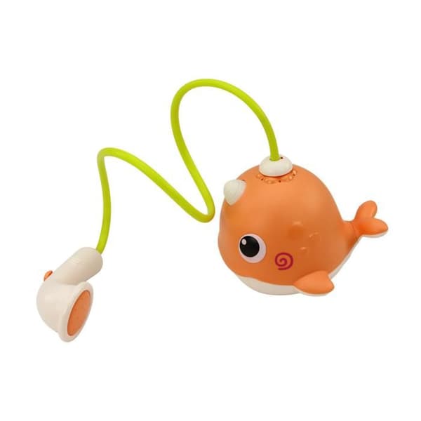 Badleksak - LEAN TOYS - Val 3 ändar - Orange - För barn 3+ - Drivs av 4×1,5V