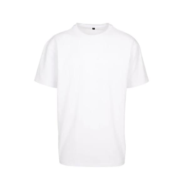 T-shirt oversize bio tung Bygg ditt varumärke Ekologisk - vit