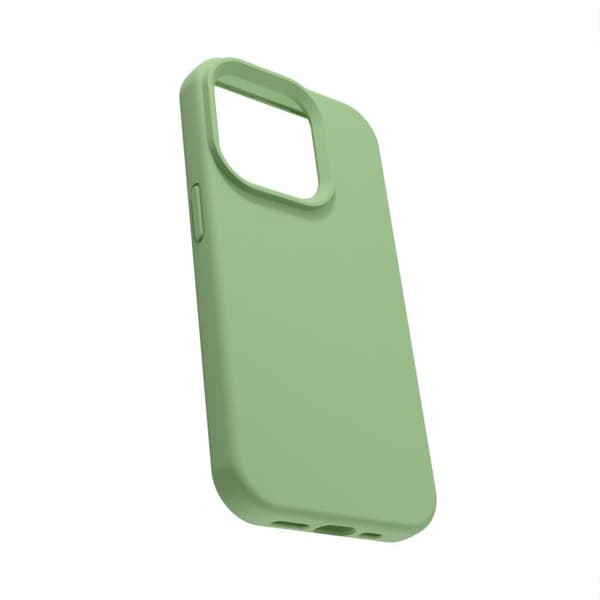 Etteri silikonfodral för iPhone 15 Pro Max 6,7" ljusgrön