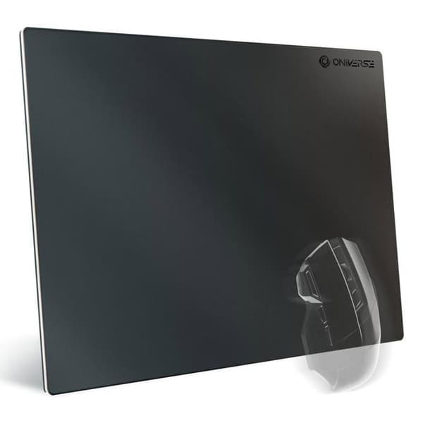 Musmatta - ONIVERSE - ONIMPAD2-PC-BLK - Glas - 35x25cm - Halkfri