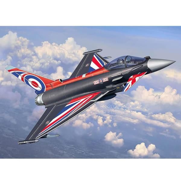 Maquetteflygplan: Eurofighter Typhoon Black Jack