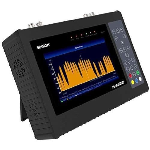 EDISION Satellittestare - Multi-Finder - DVB-S/S2 - DVB-T/T2 - DVB-C - H.265/HEVC