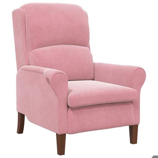 vidaXL fåtölj Rosa Sammet 42009861