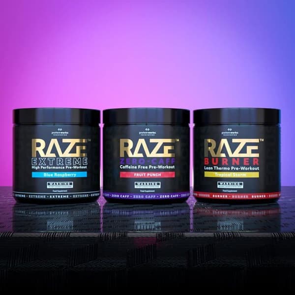 Raze Extreme Pre-Workout Pulver | Avancerad | Vattenmelon