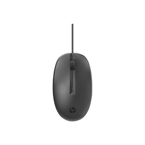 Mus - HP 125 - Trådbunden - USB - 3 knappar - Optisk