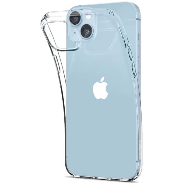 Spigen Liquid Crystal – Transparent mjuk skal för iPhone 14 Plus