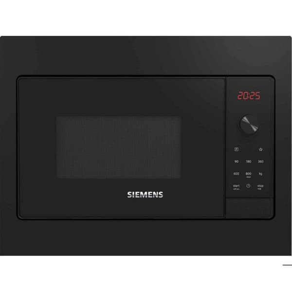 Inbyggnadsmikrovågsugn SIEMENS BF523LMB3 - Svart - 20L - 800W - 4 avfrostringsprogram