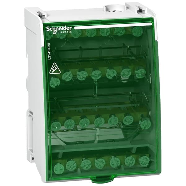SCHNEIDER - Linergy DS, 100 A 4x7 hål 4-polig splitter