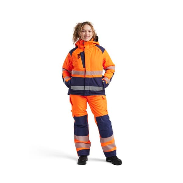 Vattentät jacka dam Blaklader Hi-Vis