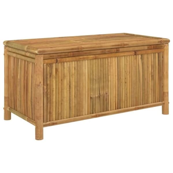 vidaXL Trädgårdsförvaringslåda 110x52x55 cm Bambu 319876