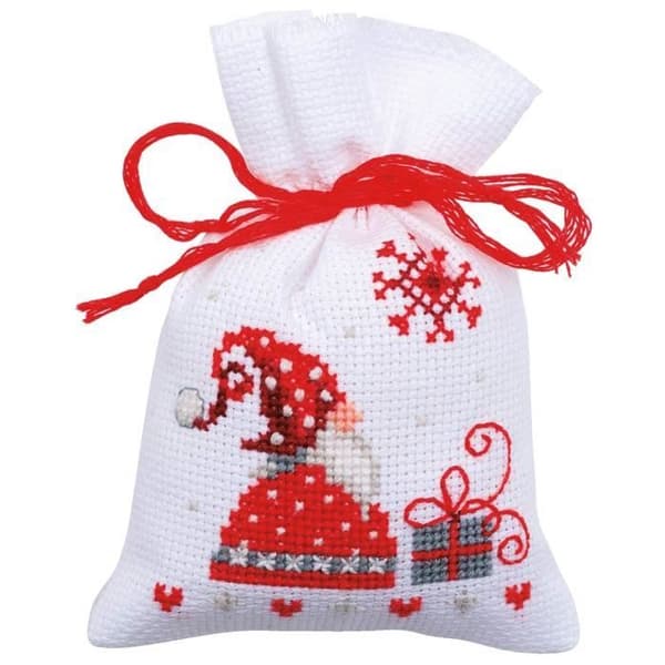 Vervaco Kit Sachet Jultomtar Set om 3 - PN-0165994