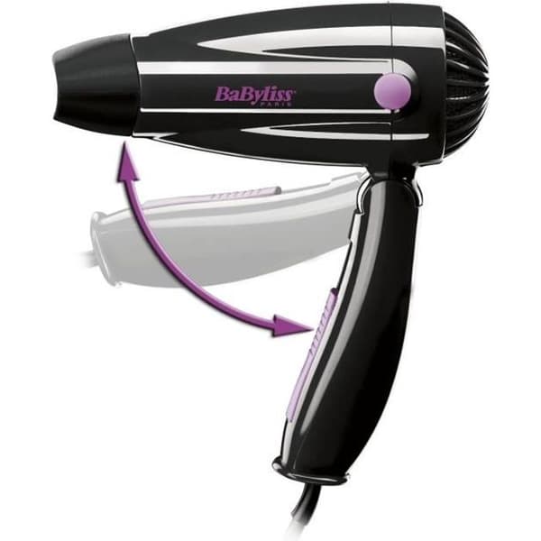 BABYLISS Resefön - D5250E - 1200W - hopfällbar