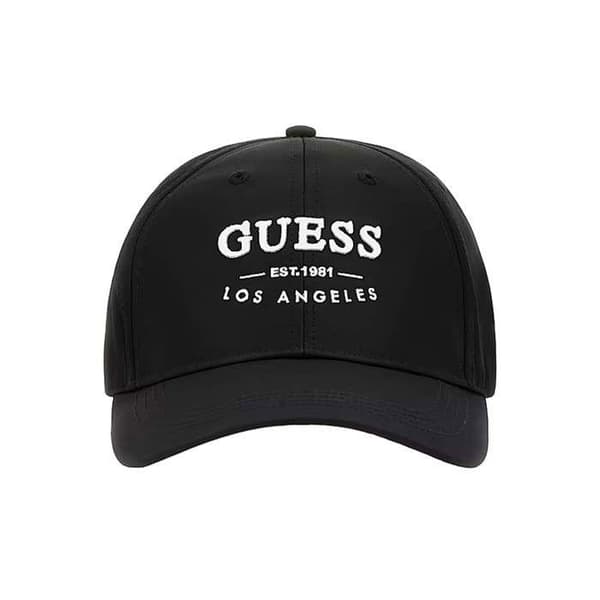 Guess herrcasquette Los Angeles svart polyester