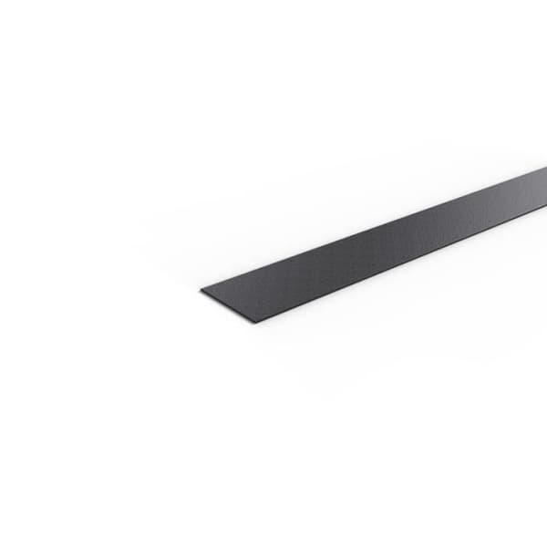 Klistret PVC-profil - NORDLINGER - Smart Profil - 2,60m - Svart - Bredd 20mm