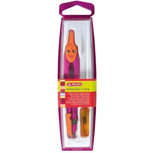 Kompasslåda - HERLITZ - 4 st - Diverse färger - Längd 110 cm - Max 138 mm