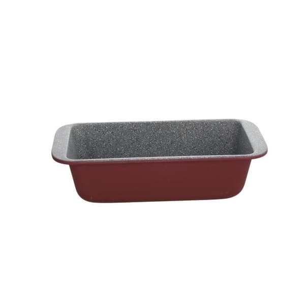 Kakform - Tognana - W444130GGBO - Rektangulär - Kolstål - Grå/Röd