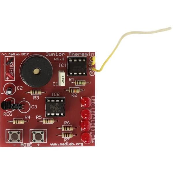Whadda WSG105 Theremin Modell (sats/modul): kit för att montera 9 V