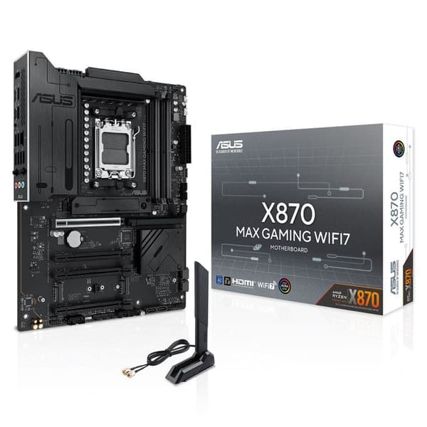 ASUS X870 MAX GAMING WIFI7 W ATX Socket AM5 Chipset AMD X870