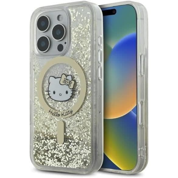 Skyddsskal - CG MOBILE - Hello Kitty HKHMP16XLGDIH - iPhone 16 Pro Max - Paljetter - TPU/PC