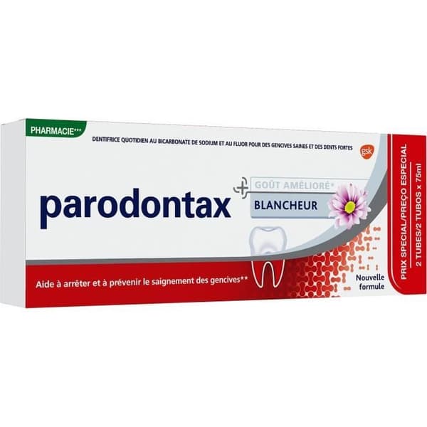Parodontax Whitening Tandkräm 2 x 75ml