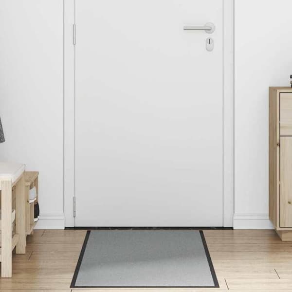 vidaXL Dörrmatta grå 60x150 cm 4105636
