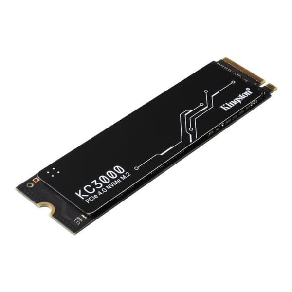 KINGSTON - Intern SSD - KC3000 - 4096GB - M.2 NVMe (SKC3000D/4096G)