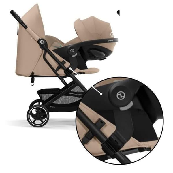 Bilbarnstol adapter för Beezy barnvagn