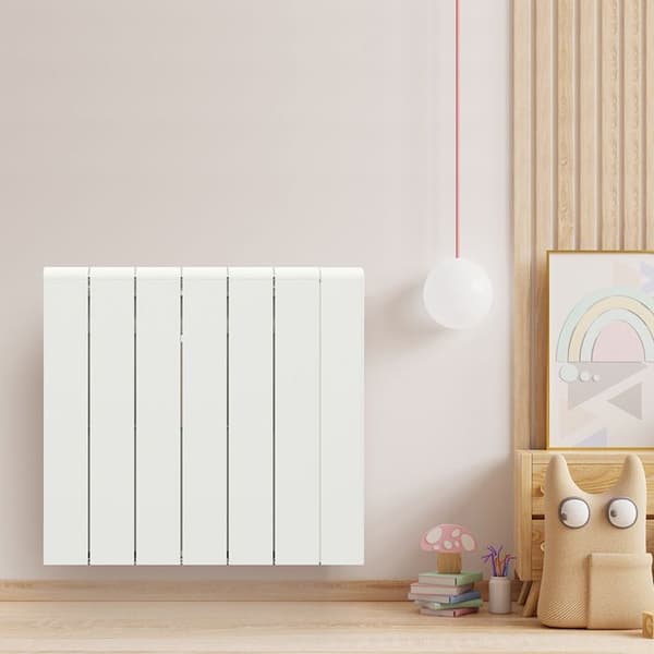Elradiator - BATILEC - Aluminium och Keramiksten - Effekt 1500W