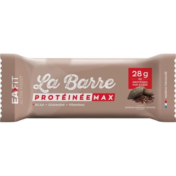 EAFIT - MAX Intense Chocolate proteinbar - 16 bar display