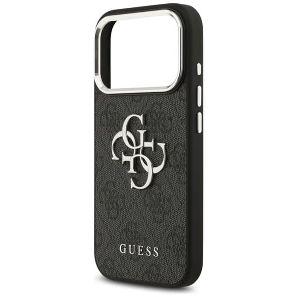 Coque Guess Hardcase Big 4G Logo Classic Logo för iPhone 17 Pro - Svart