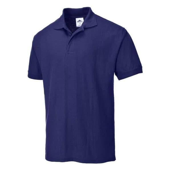 Arbets polo herr Portwest Napoli - Vit