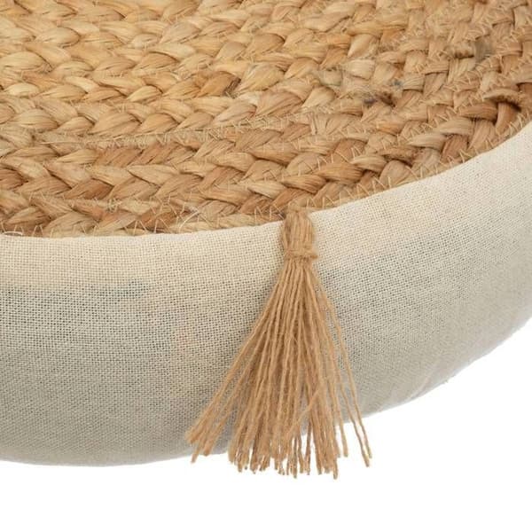 Golvkudde "Rituality" beige D38cm - Atmosphera Inredningsdesigner