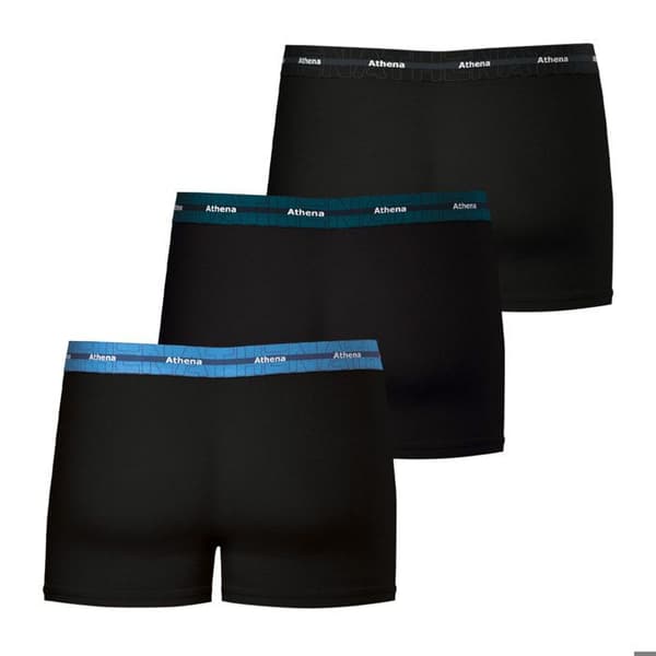 Set med 3 boxershorts herr 720 Stretch Bomull Athena