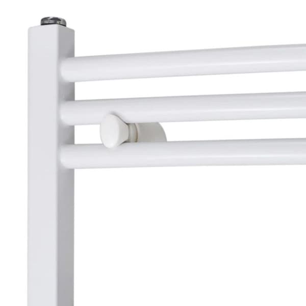 Böjd centralvärme handdukstork 500x764 mm + kopplingar 140849