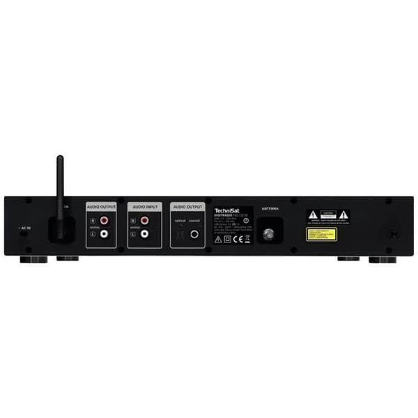 TechniSat DIGITRADIO 143 CD Radioadapter DAB, DAB+, Internet, FM AUX, Bluetooth, CD, USB, WiFi, internetradio med