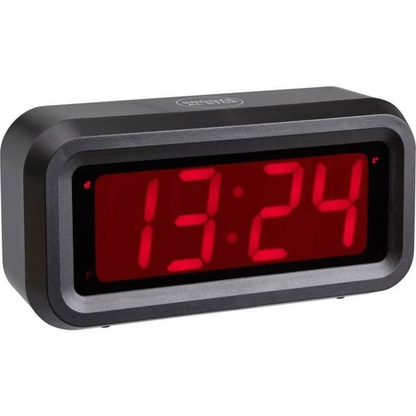 Digital väckarklocka - TFA DOSTMANN - Roxy - Snooze-funktion - Tyst - Stor display