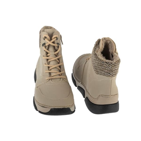 Kvinnor Bottines - Beige - Rieker Stövletter