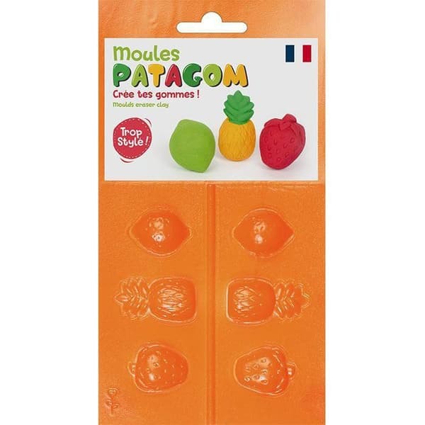 Patagom Creative fröformar - Frukter - 3 st