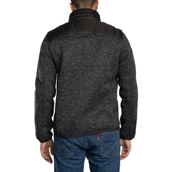 Hybrid Storm Knit Quiltad Jacka - Superdry