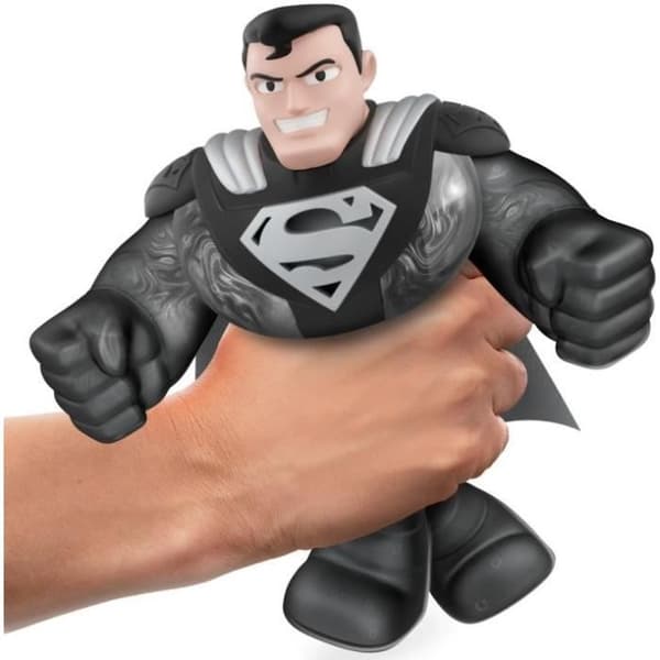 Figur Superman Black Armor 11cm - Goo Jit Zu DC Comics ÄLGEKAKAR